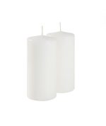 candele bianche h. 15 cm