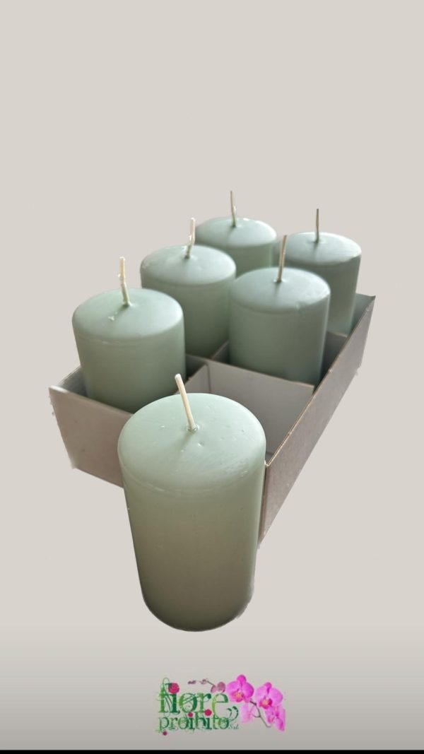 candele verde salvia